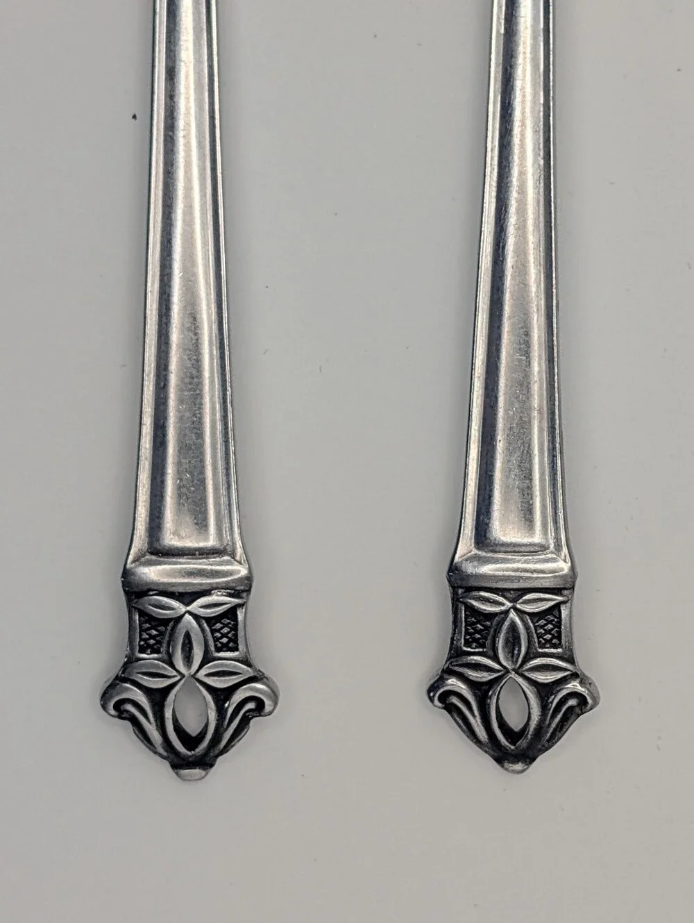 Ekco Eterna Padua Custom Stainless Japan Place Spoons - Set of 2 |  1 of 3 | MCM